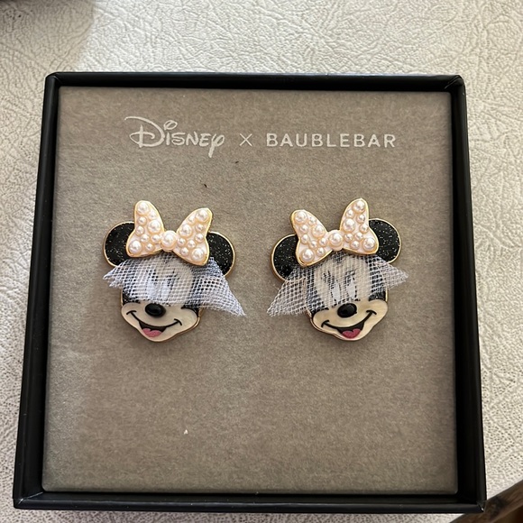 BaubleBar Jewelry - Disney x baublebar wedding earrings brand new